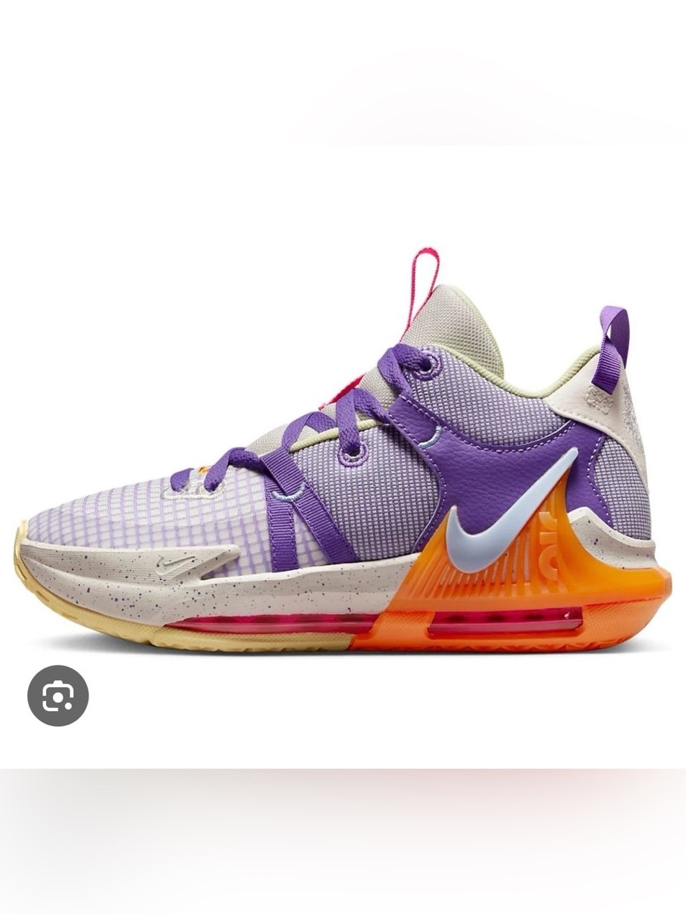Nike LeBron Witness 7
Action Grape Vivid Orange (GS)